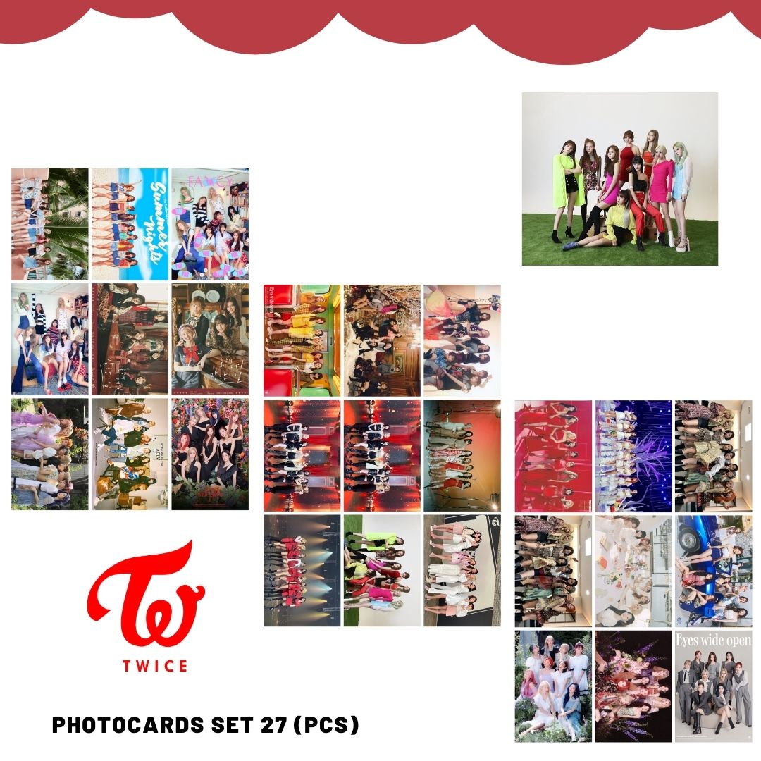 TWICE '' Tüm Zamanlar '' Fotokart Seti