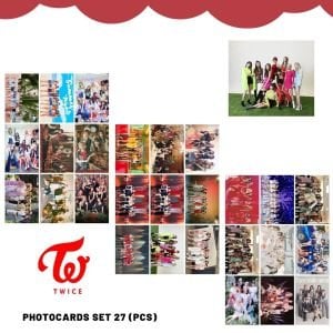 TWICE '' Tüm Zamanlar '' Fotokart Seti