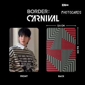 ENHYPEN '' BORDER : Carnival '' Hype Ver. Photocards Set