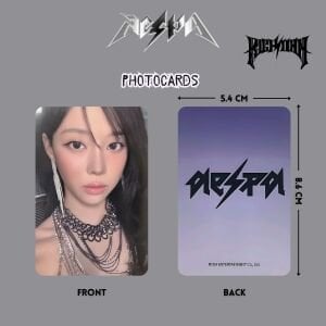 AESPA '' Rich Man '' Photocards Set 2