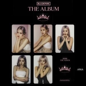 BLACKPINK Rose '' The Album '' Albüm Kart Seti