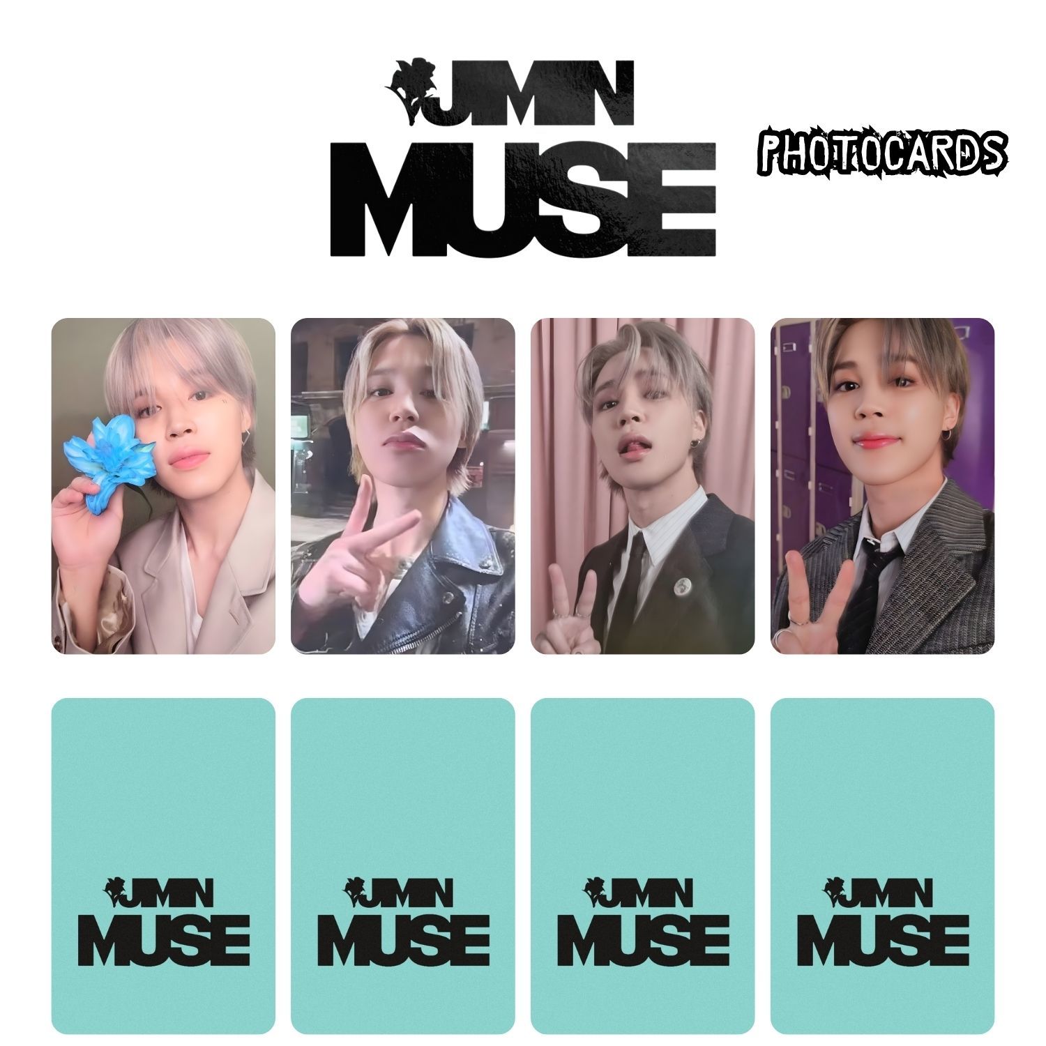 BTS JIMIN '' Muse '' Photocards Set 1