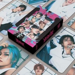 STRAY KIDS '' Rock Star ''  Çift Yön Baskılı Hologramlı Laser/Lomo Card Seti