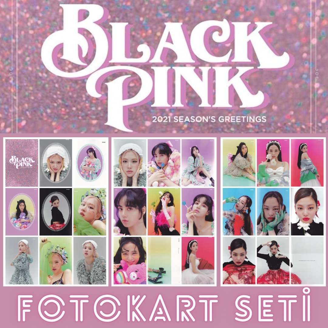 BLACKPINK ''2021 Season's Greetings'' Fotokart Seti