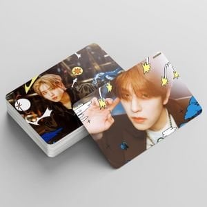 STRAY KIDS '' 5 Star '' Çift Yön Baskılı Lomo Card Seti