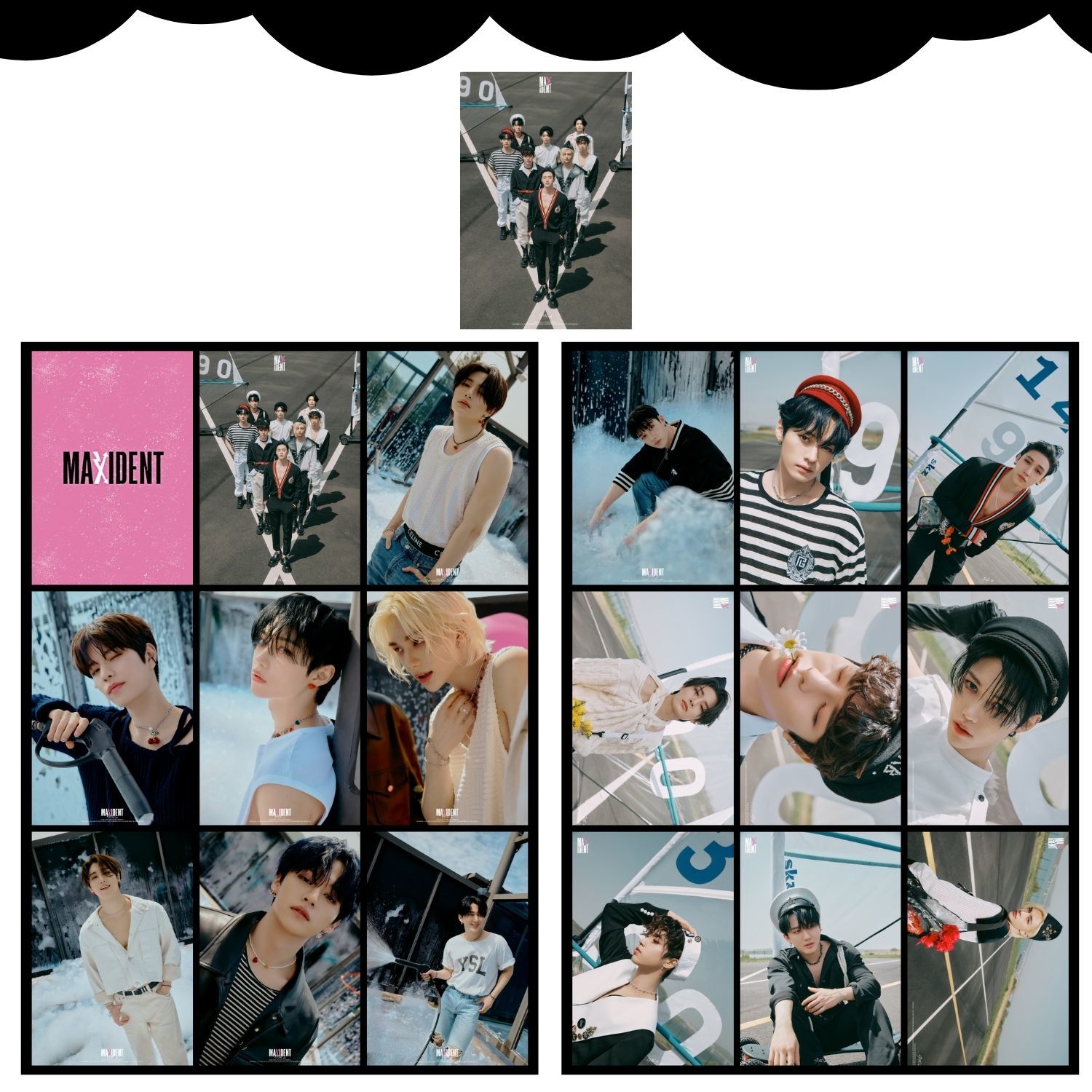 STRAY KIDS '' Maxident ''  Fotokart Seti