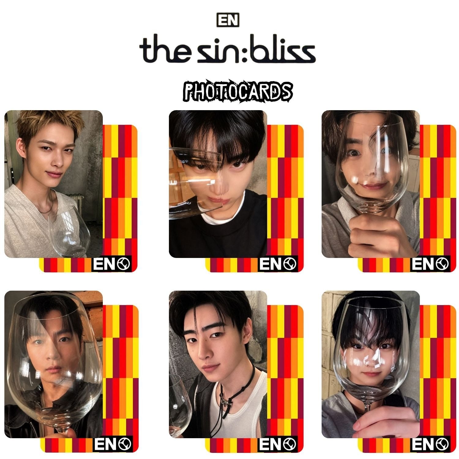 ENHYPEN '' The Sin : Bliss '' Photocards Set PC2