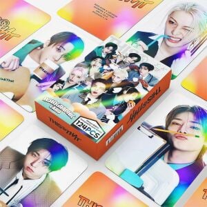 STRAY KIDS '' This & That '' Çift Yön Baskılı Hologramlı Lomo Card Seti (60 Pcs)