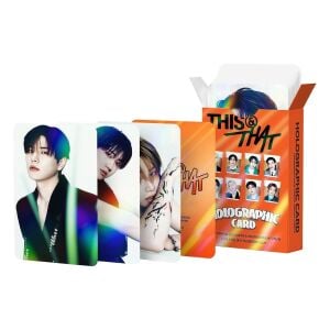 STRAY KIDS '' This & That '' Çift Yön Baskılı Hologramlı Lomo Card Seti (60 Pcs)