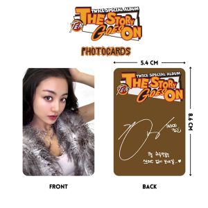 TWICE Jihyo '' TEN : The Story Goes On '' Photocards Set