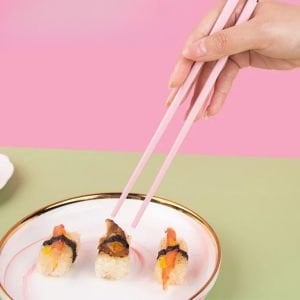 Pembe Renkli Sakura Desenli Chopstick (1 Çift)