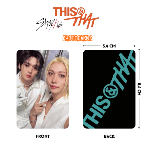 STRAY KIDS '' This & That '' Truck UNIT Photocards Set
