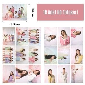 APINK '' Pink Eve '' Fotokart Seti