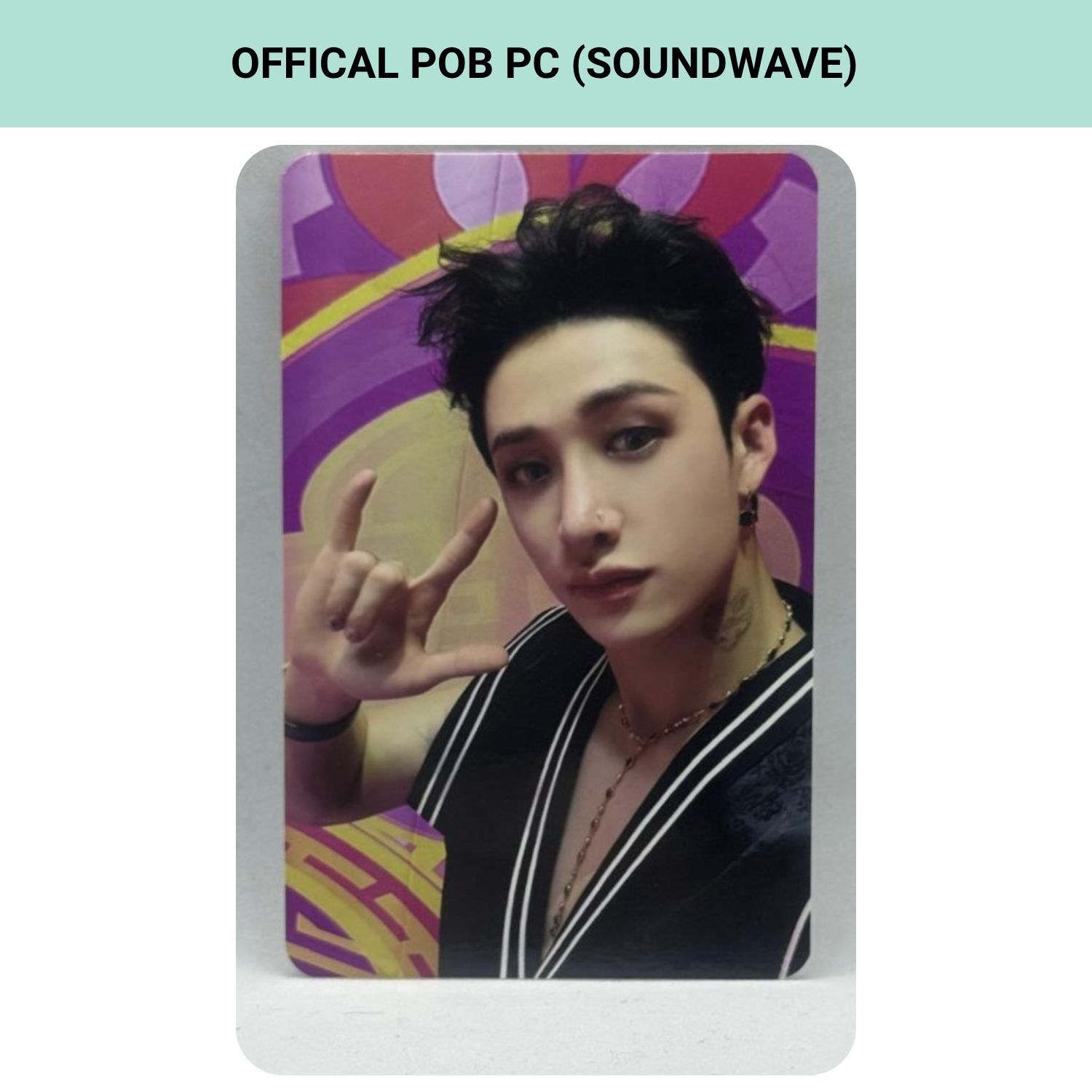 STRAY KIDS Bangchan  '' Maxident '' Soundwave POB Photocard