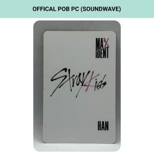 STRAY KIDS Han '' Maxident '' Soundwave POB Photocard