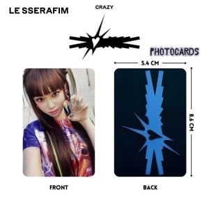 LE SSERAFIM Chaewon '' Crazy '' Photocards Set