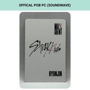 STRAY KIDS Hyunjin '' Maxident '' Soundwave POB Photocard