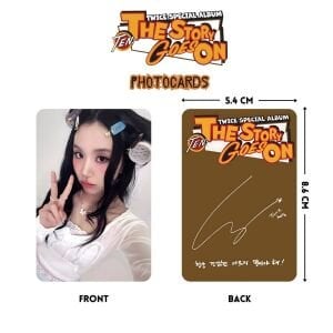 TWICE Chaeyoung '' TEN : The Story Goes On '' Photocards Set