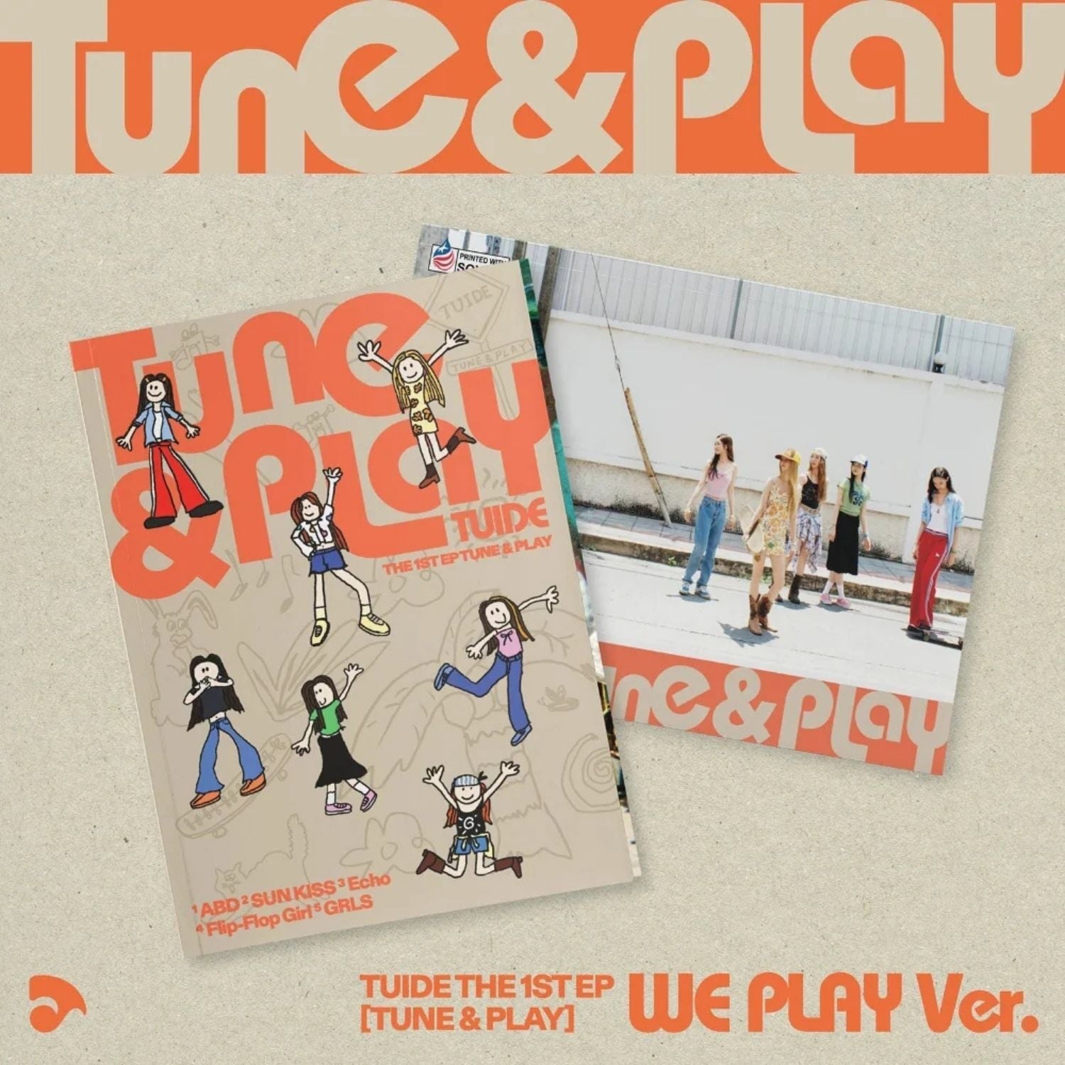 TUIDE – The 1st EP [TUNE & PLAY] - We PLAY Ver.