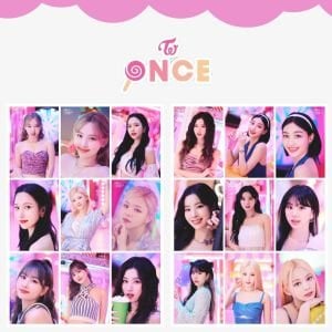 TWICE '' Once Day 2022 ''  Fotokart Seti