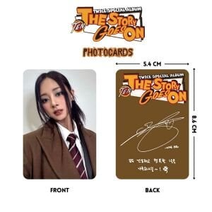 TWICE Tzuyu '' TEN : The Story Goes On '' Photocards Set