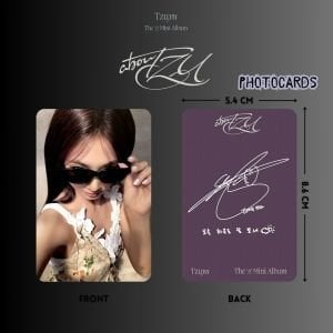 TWICE TZUYU '' abouTZU '' Photocards Set 1