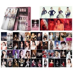 BLACKPINK '' Deadline '' Çift Yön Baskılı Hologramlı Lomo Card Seti (55 Pcs)