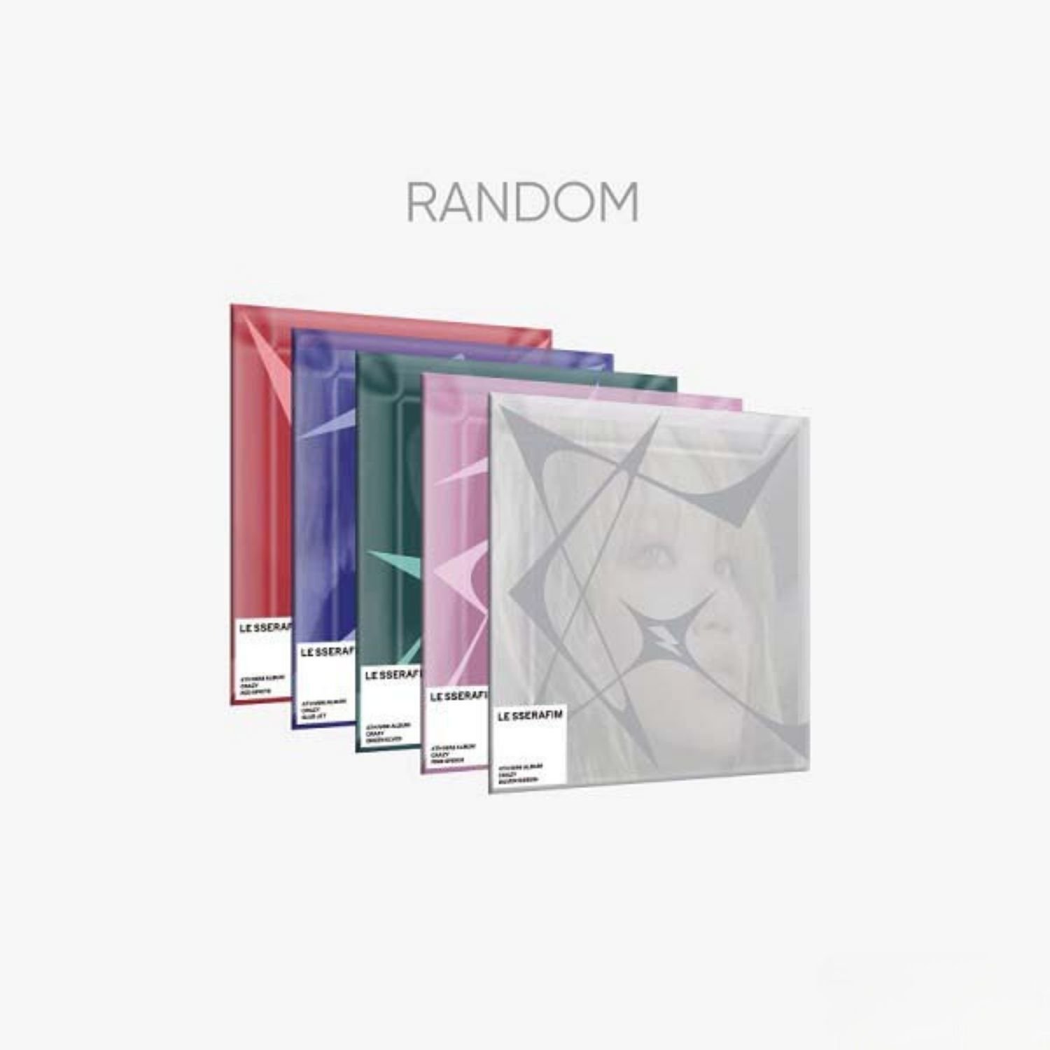 LE SSERAFIM 4th Mini Album – CRAZY (COMPACT Ver.) (Random)