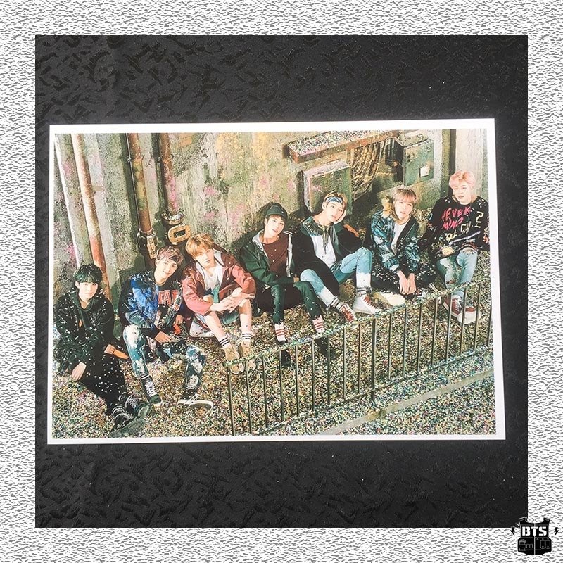 BTS YNWA KART POSTAL - PINK