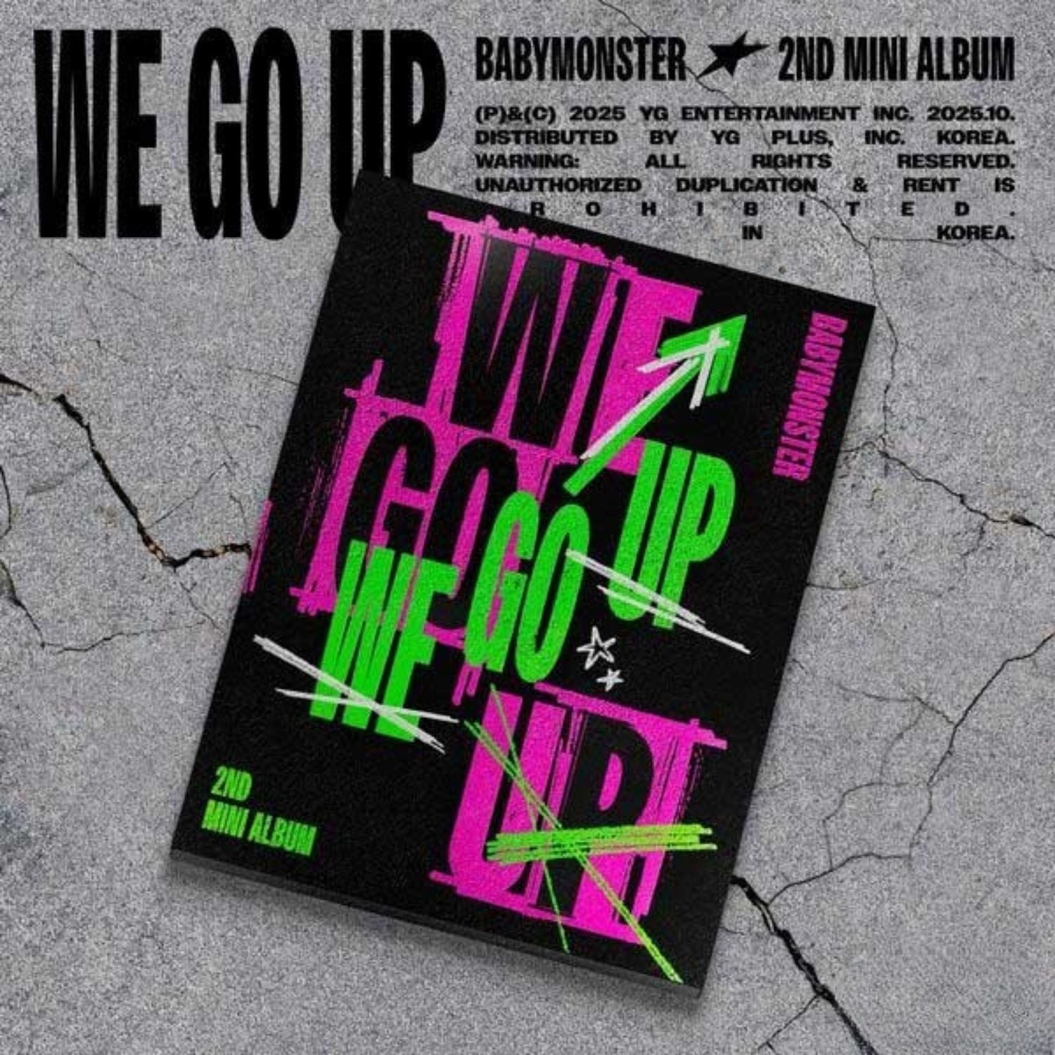 BABYMONSTER – 2nd MINI ALBUM [WE GO UP] (UP Ver.)