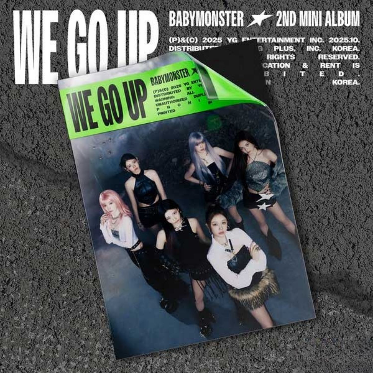 BABYMONSTER – 2nd MINI ALBUM [WE GO UP] (WE Ver.)