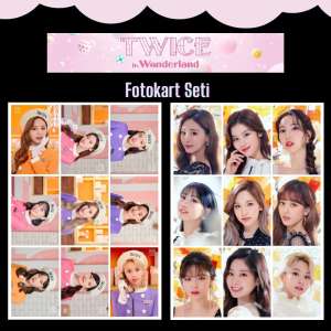 TWICE ''Wonderland'' Fotokart Seti