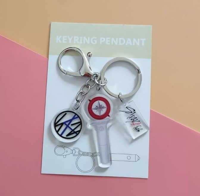 STRAY KIDS Light Stick Anahtarlık