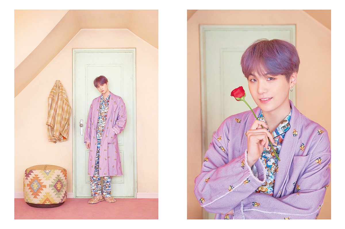 BTS ''PERSONA'' GRUP VE ÜYE POSTERLERİ (VERSIYON 3) SUGA