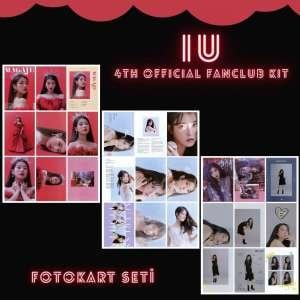 IU ''4th Official Fanclub Kit'' Fotokart Seti