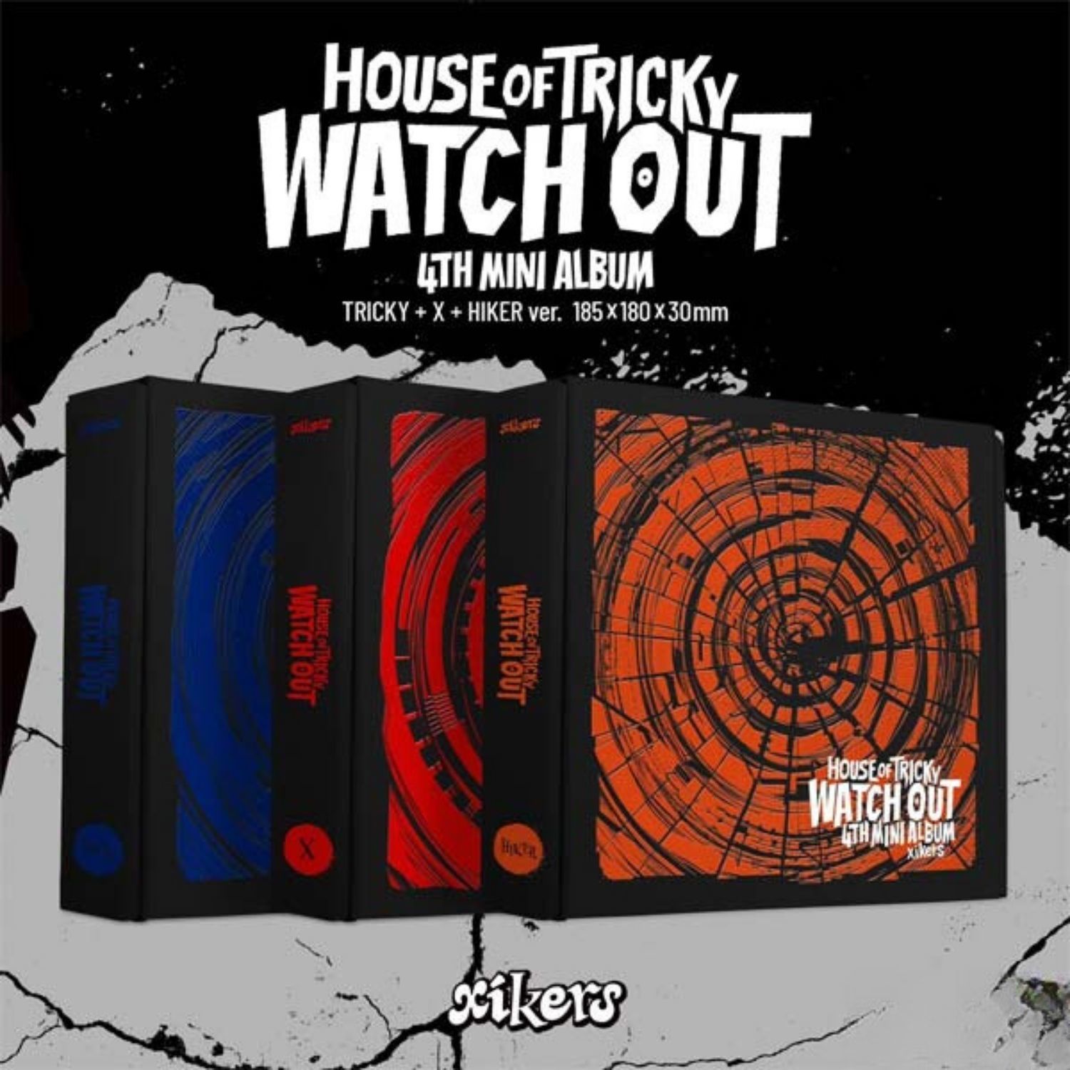 xikers 4TH MINI ALBUM – HOUSE OF TRICKY : WATCH OUT (Random)