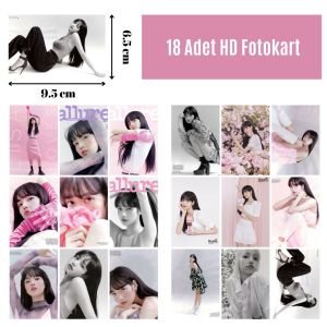 BLACKPINK '' Love Lisa '' Fotokart Seti 2