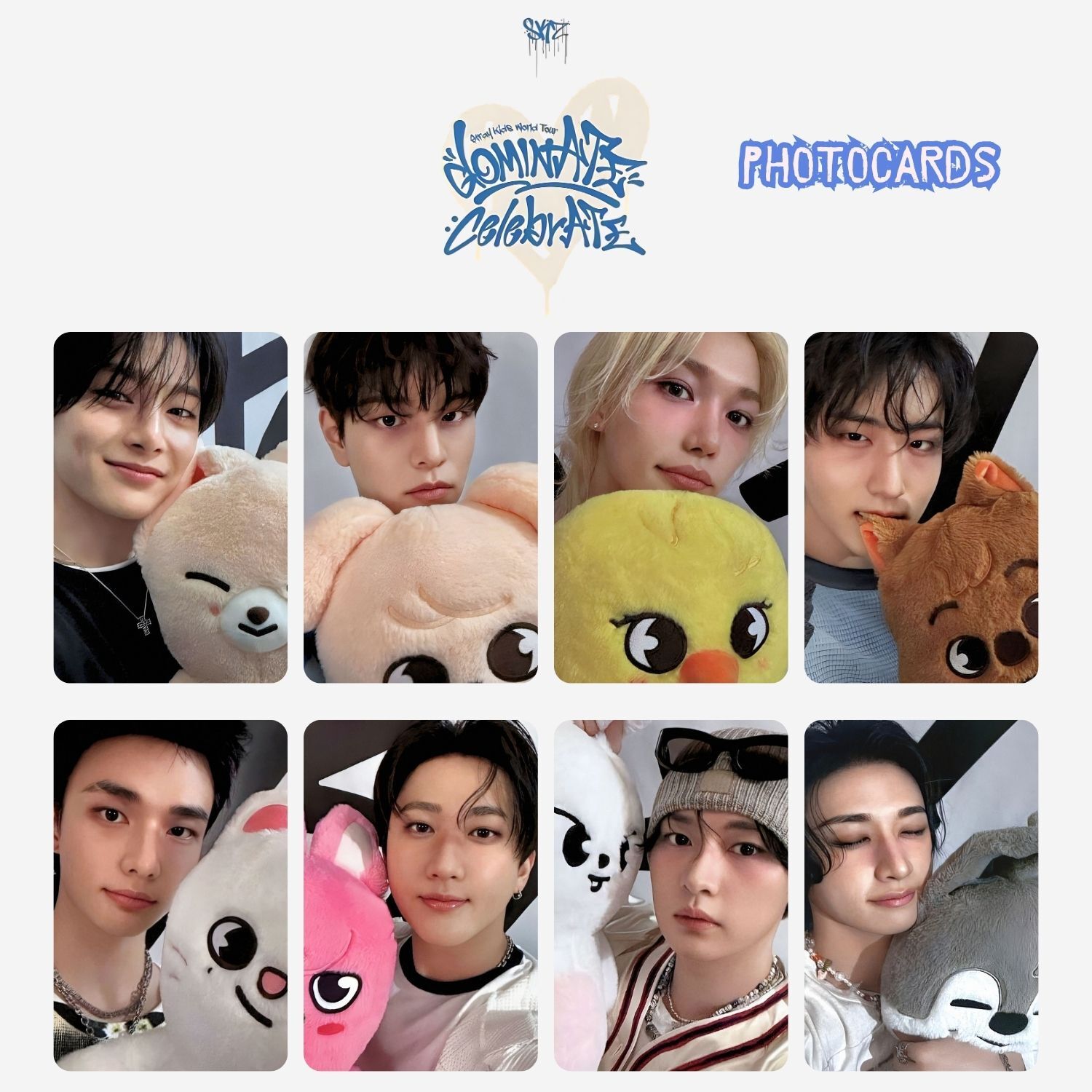 STRAY KIDS '' dominATE celebrATE '' Photocards Set