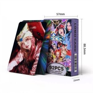 XG Çift Yön Baskılı Lomo Card Seti (60 Pcs)