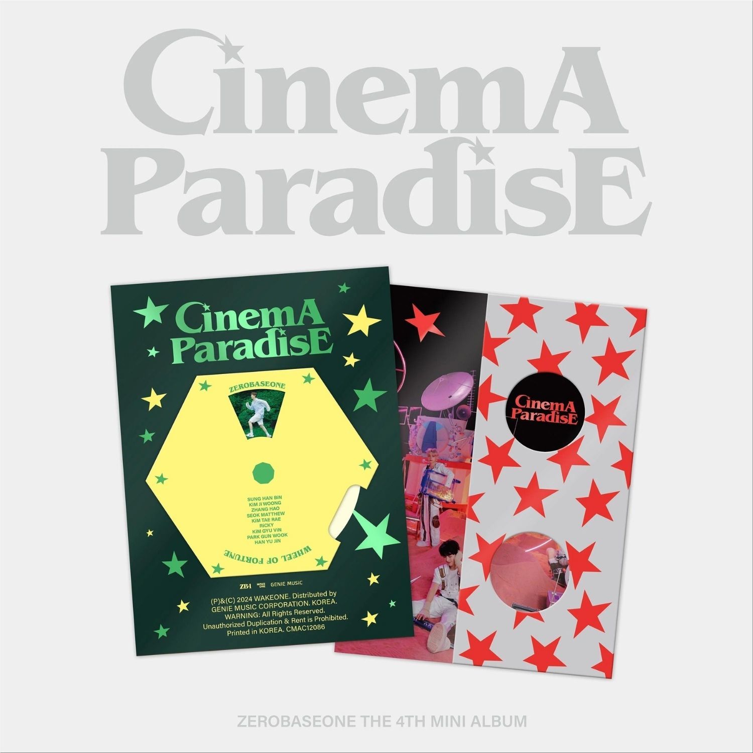ZEROBASEONE The 4th Mini Album – CINEMA PARADISE
