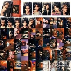 ENHYPEN  '' Orange Blood '' Çift Yön Baskılı Lomo Card Seti