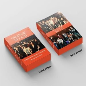 ENHYPEN  '' Orange Blood '' Çift Yön Baskılı Lomo Card Seti