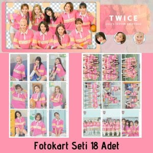 TWICE ''2020's Season Greetings'' Fotokart Seti