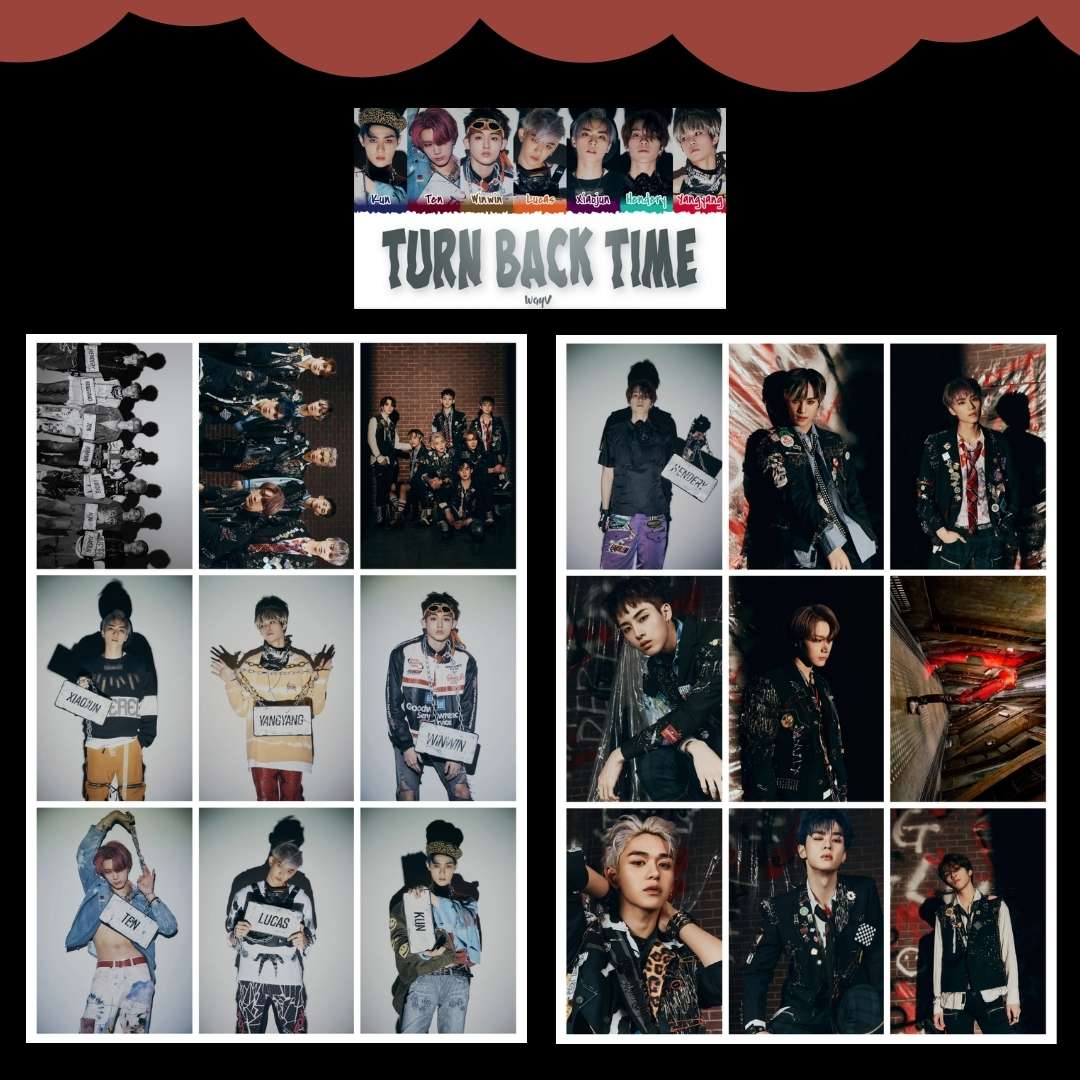 WayV ''Turn Back Time'' Fotokart Seti