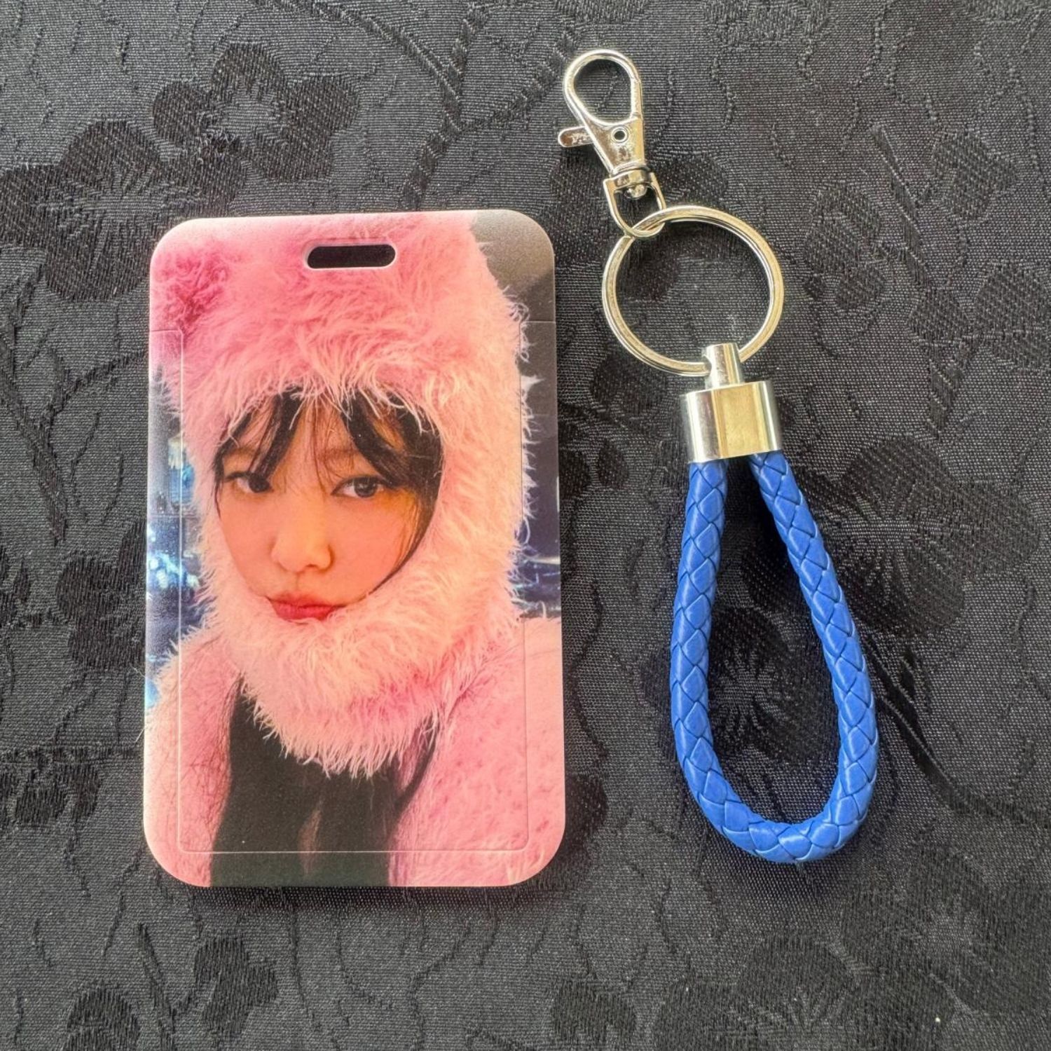 BLACKPINK '' Jennie '' Sert Kapak Card Holder/Anahtarlık