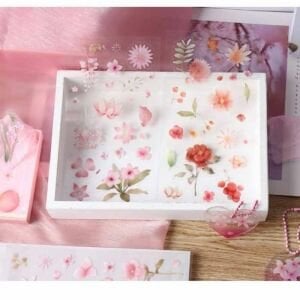 Çiçekli Süsleme Sticker