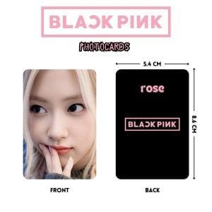 BLACKPINK '' Rose '' Photocards Set 1