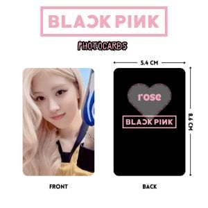 BLACKPINK '' Rose '' Photocards Set 2