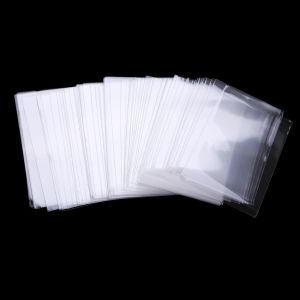 Şeffaf Desensiz Kart Koruyucu (10 Adet-6x9 cm)