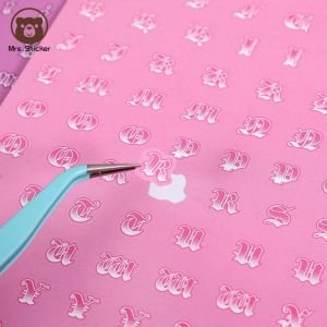 Harf Süsleme Sticker